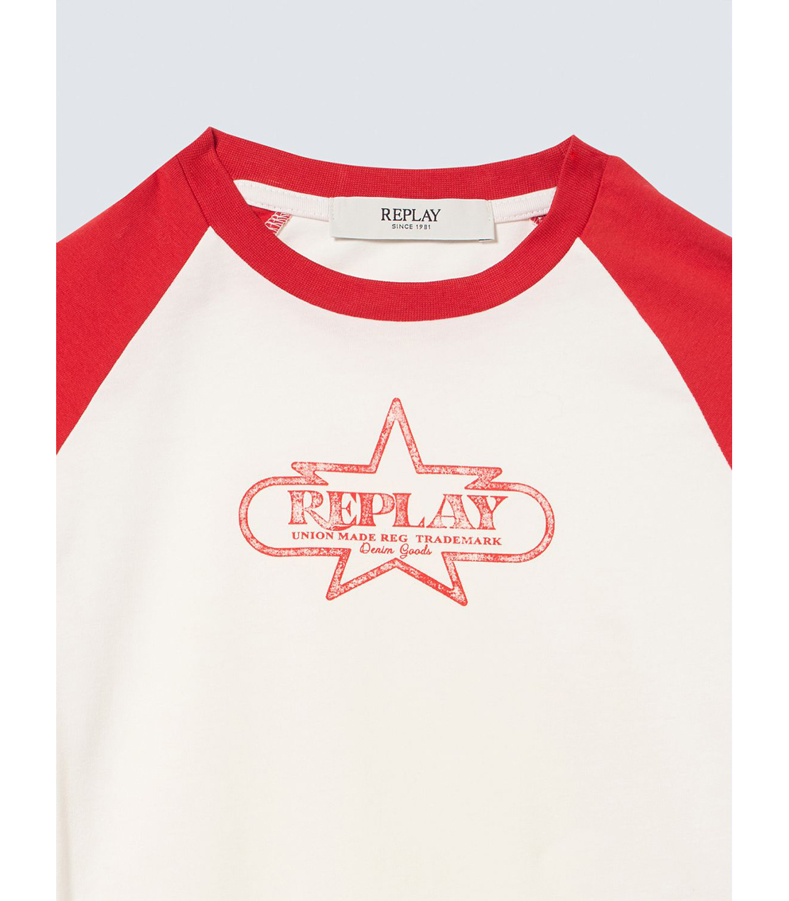 ラグランスリーブ Tシャツ 詳細画像 ホワイト 3